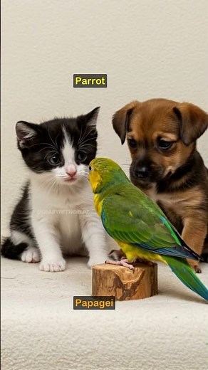 How do you say Parrot in German 🇩🇪 #LearnGerman #GermanVocab