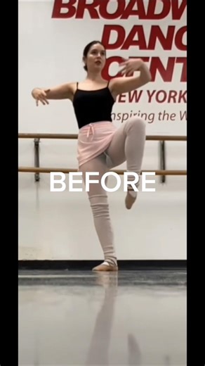 😳 Her transformation is CRAZY… #ballet #transformation #dancer