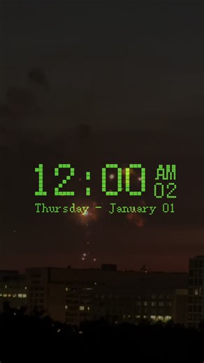 12:00 AM. New year, fresh start, great things ahead. This is going to be a great year ✨🎉 #newyear #newbeginnings #2026 #goodvibes #CapCut