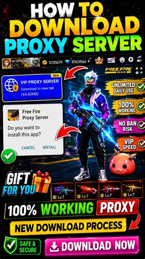 How To Download Proxy Server ? 2026 OB53 latest version