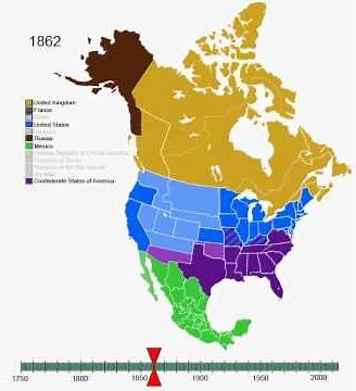 Territorial Expansion of North America History