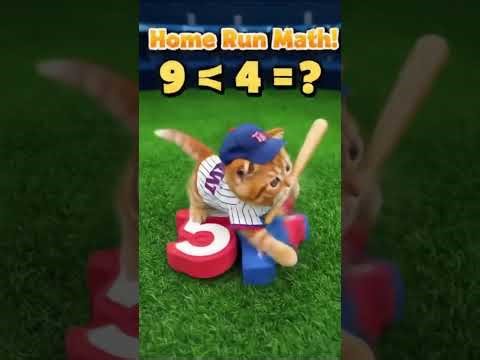 K Baseball Math Kitten's Quick Multiply!