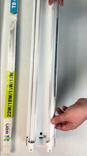 From Warm to Cool: Discover CCT Changeable LED Tube Lights! #ledlighting #homelighting