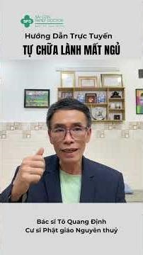 ⁉️Browsing Social Media Causes Insomnia? Practice Self-Healing for Insomnia #bacsitoquangdinh