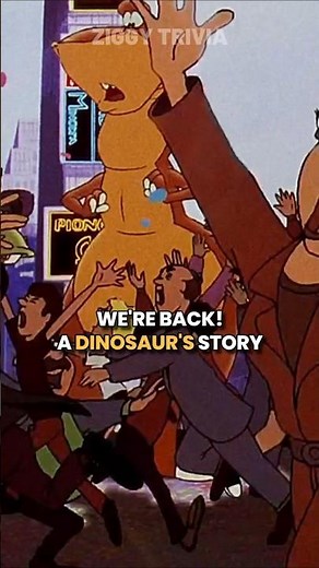 Did you know that in WE’RE BACK! A DINOSAUR’S STORY…
