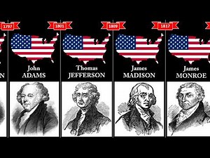 Presidents of USA History 1789 to 2020 | Timeline: American Presidents