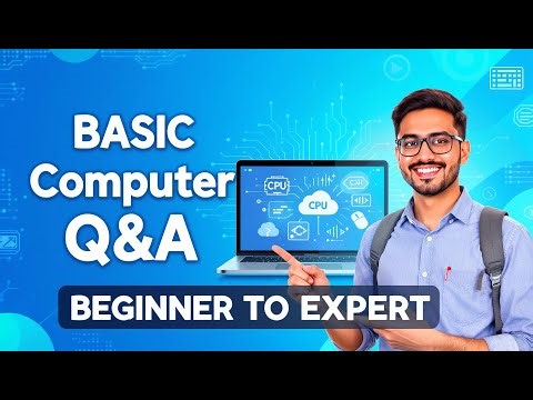 Computer Questions and Answers for Beginners | Learn Computer Basics in Hindi + English
