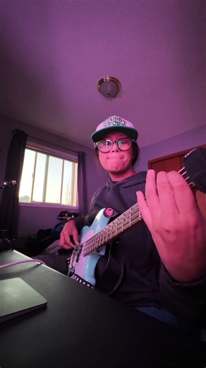 Quick covers | learning (i wanted) summer with you by couch on bass #cover #bass #musician
