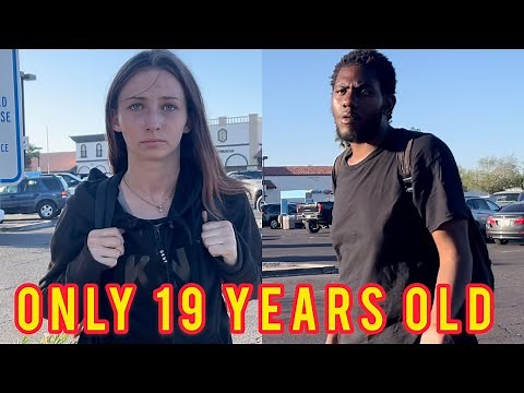 Homeless couple speak on drug addiction and hard times