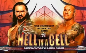 WWE2020地狱牢笼赛 兰迪奥顿Vs德鲁麦金泰尔[全场剪辑]