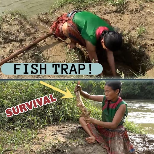 302K views · 3.1K reactions | Forest Survival – THIS Will Help You Catch Big Fish! | Primitive Cooking KT Food | Facebook