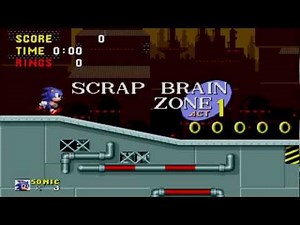 Sonic the Hedgehog: Scrap Brain Zone Act 1