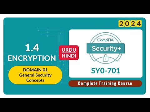 Encryption - CompTIA Security+ SY0-701 - 1.4