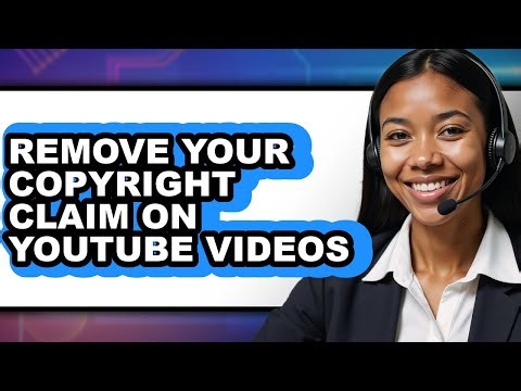 How to Remove Your Copyright Claim on Youtube Videos (only Way)