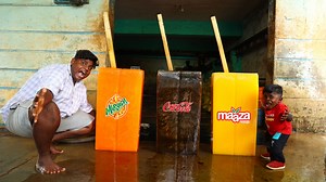 1.5M views · 51K reactions | Biggest Stick Ice Cream Making|இவ்ளோ பெரிய குச்சி ஐஸ் ஆ|குட்டிபுலியுடன் | Village Food Safari | Facebook