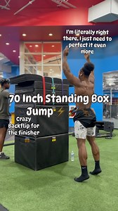144K views · 228 reactions | ⚡️70 Inch Standing Box Jump⚡️ I need to...