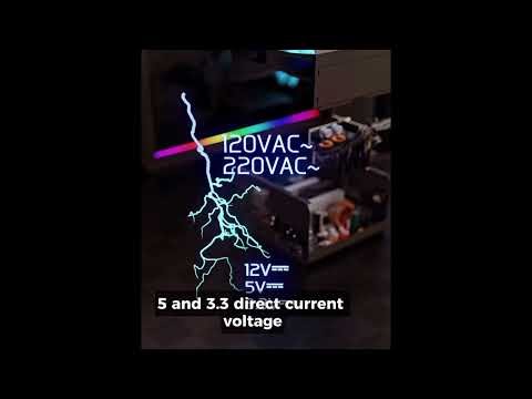 How a PC Power Supply Works: Inside the PSU ⚡#pcbuild #techexplained #psu #computerhardware