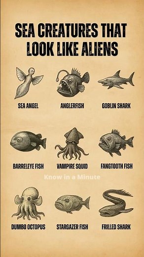 🌊👽This Fish Looks Like an Alien! Part:2