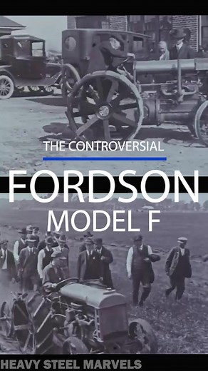 The Controversial Fordson Model F Tractor #fordson #ford #tractor #tractors #farmlife #history