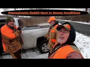 Snowy Pennsylvania Rabbit Hunt With Beagles