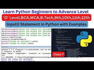 input() function python | User Input & Type Casting in Python | Python Tutorial for Beginners