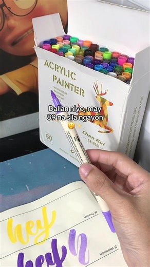 Acrylic Marker Techniques for Creative Calligraphy