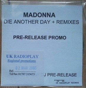 Madonna - Die Another Day   Remixes