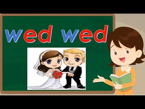 -ed word family/ -ed phrases/read aloud/CVC pattern/Phonics