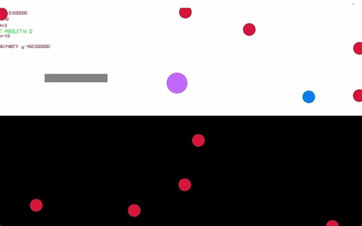 自制raylib游戏：duangduang躲避球