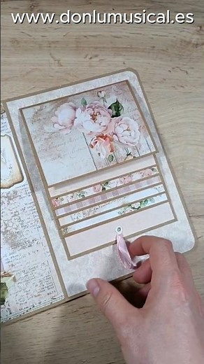 Tarjeta cascada ✨ idea fácil y sorprendente para fotos