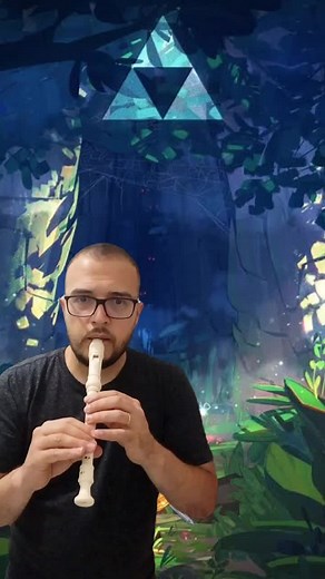 Lost Woods Theme Tutorial - The Legend of Zelda Recorder Player