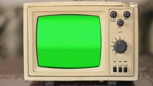 Old small vintage TV | Premium Stock Video Footage