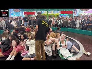 😯 BATTLE OF BEAUTIES ON THE TEUFELSRAD - DEVIL'S WHEEL, OKTOBERFEST MUNICH 2025