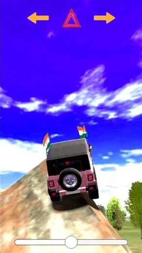 modified Mahindra Thar🚙 game india# new shot video #viral song Android game# Indian car simulator