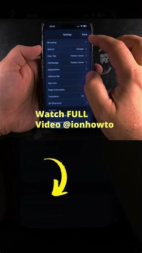 iPhone Enable Dark Theme for Websites with Firefox Mobile Part 3