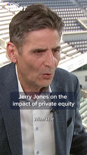 Dallas Cowboys owner Jerry Jones discusses the impact of private equity in the NFL with CNBC's Michael Ozanian. Sign up for the CNBC Sport newsletter to watch the full interview: cnb.cx/3KICuaP | CNBC