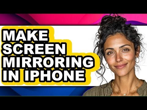 How to Make Screen Mirroring in Iphone (easy Method)