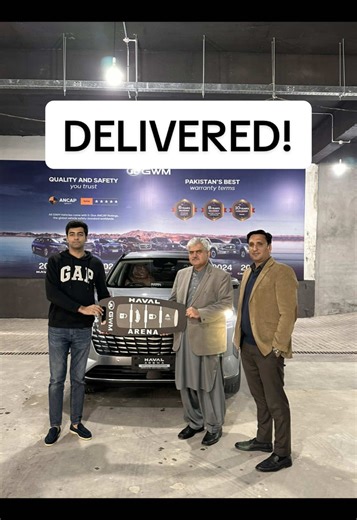 Congratulations on Your New Haval H6 HEV, Mr. Mir!
