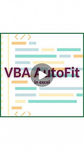 CheatSheets on Instagram: "How to autofit columns w/ VBA Level up in Excel & AI in one hour!!! 💃🏼 You’re invited to a FREE live Excel (Pivot Tables) & AI class with Miss Excel! 🤍 Register Now + 24-hour replay: • Session 1 - Wed, May 31 at 9am ET: 🔗 link in bio • Session 2 - Thur, June 1 at 2pm ET: 🔗 link in bio In this 1 hour power-packed session, you will learn Pivot Tables and our top Excel tricks + tips on how to leverage AI Tools like ChatGPT to save you hours in your week! 🗓️ Two date