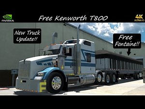 *Free Kenworth T800* Empty Pallet Haul Page to Flagstaff *JBX2/TAA Graphics Combo* ATS 4K 1.55