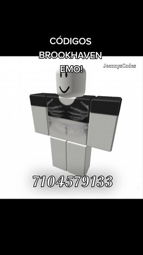 Nuevos códigos de ropa @........ ..... BUCHONA y códigos de ropa @clarapees EMO! ❣️ #cremadecoco #viral #fyp #apoyo #parati #codigosbrookhaven #roblox #noflop #follow #like #emo #buchona #ropa @TikTok