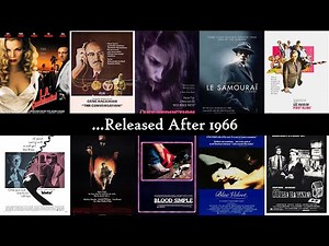 Noir By the Numbers: Top 50 Films Noir Released After 1966