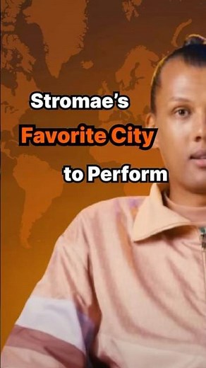 Stromae's Favorite Place to Perform?!