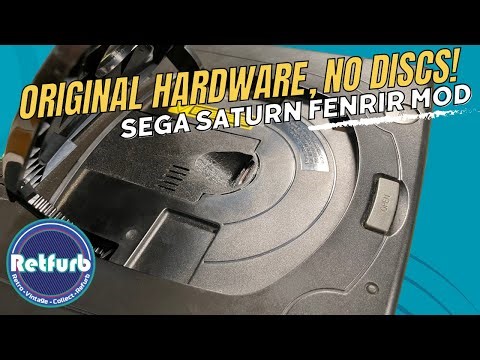 Installing Sega Saturn Fenrir Mod - No Discs, Original Hardware. Retfurb Retro Gaming