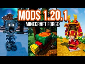 TOP 13 MODS de MINECRAFT SURVIVAL 1.20/1.20.1
