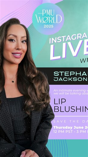 PMU World Live on Instagram: "INTRODUCING STEPHANIE JACKSON - founder of SJ Brow Studio in London and Lip Blush master artist 💋✨ With over 20,000 clients under her belt, Stephanie’s years of dedicated artistry have led her to perfect a lip blush technique that’s all about consistent, stunning, and long-lasting results. Now she’s on a mission to spread her signature lip blush technique around the world through her trainings 💫 At PMU World Live, she’ll be hosting an exclusive hands-on workshop w
