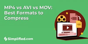 MP4 vs AVI vs MOV: Best Formats to Compress for Web | Simplified