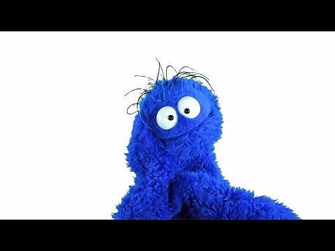Blue Monster - Ebay Puppet - Gamer Arlo