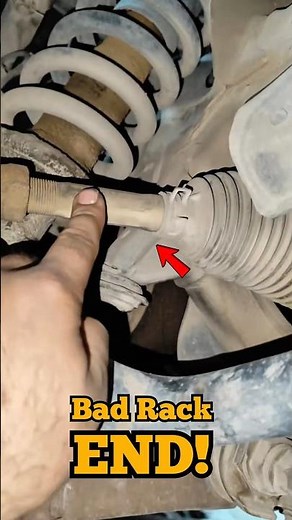 Steering Making Weird Noises? THIS Rack End Fixes It Fast! #mechanic #car #service