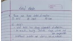 Solid State 12th Chemistry.pdf - Physical Chemistry - Notes - Teachmint